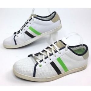 Hugo Boss Size 10 Micks Perforated Leather B-355